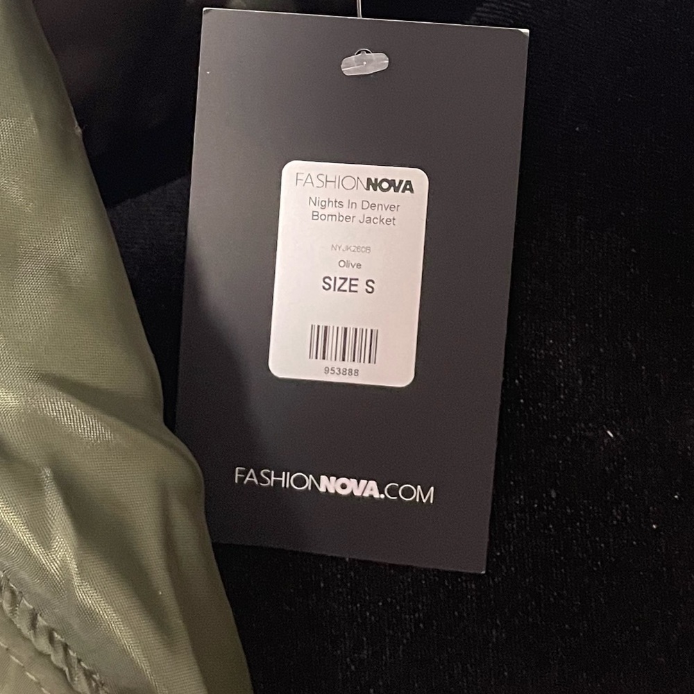 Olive bomber jacket - Picture 4 of 6